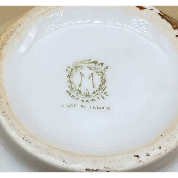 Noritake Morimura Hand Painted Lidded Mustard Tree & House Scene - Picture 6 of 12